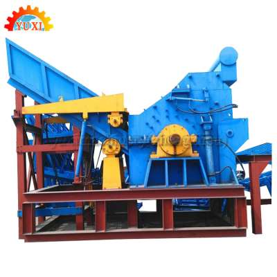 Hydraulic Hammer Aluminum Can Crusher Iron Steel Crusher Plant Iron Drum Crusher Machine