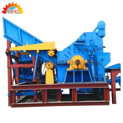 Double Shaft Waste Motorcycle Bike Crusher Process Rotor Shredder Waste Car Bicycle Body Shredder