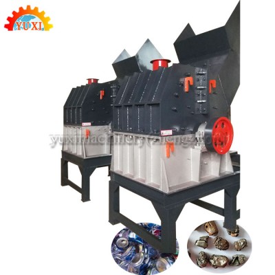 Stainless Steel Pill Shredder Scrap Metal Chip Crusher Machine Tin Can Crusher Recycling