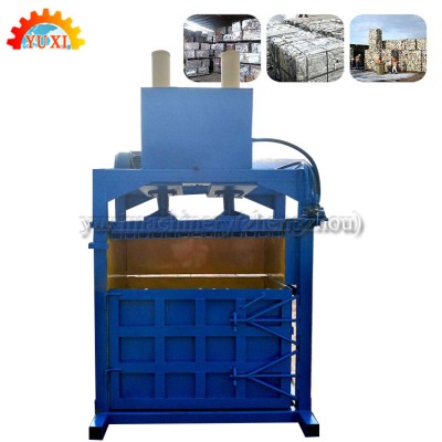 Industri Plastic And Cardboard Compactor Straw Baling Press Aluminum Baler Machine