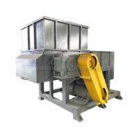 Hot Sale Powerful Industrial Film Plastic Shredder Single Shaft Shredder Machine For Pipe