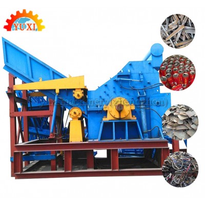 Professional Electric Aluminum Can Crusher Steel Metal Crushing Machine Scrap Metal Crusher