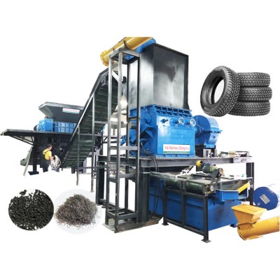 Manufacturer Scrap Tire Rubber Powder Recycling Plant Waste Tyres Recycling Machine Price For Sale