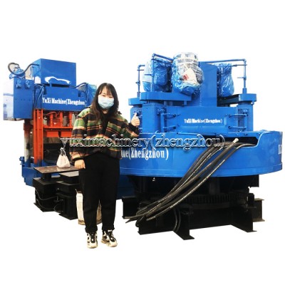 Colored Roof Tile Cement Making Machine Double Roman Concrete Roof Ridge Tile Extruder Machine In Germany